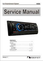 Nakamichi NA85-Operation-Service-Manual